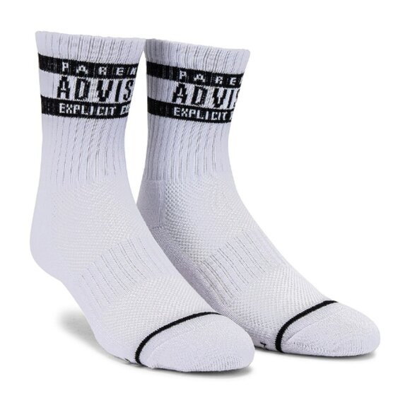 MOTHER Baby Steps Socks in White & Black - Picture 1 of 1